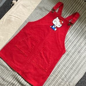 Hello kitty womens overall jumper jumpsuit
